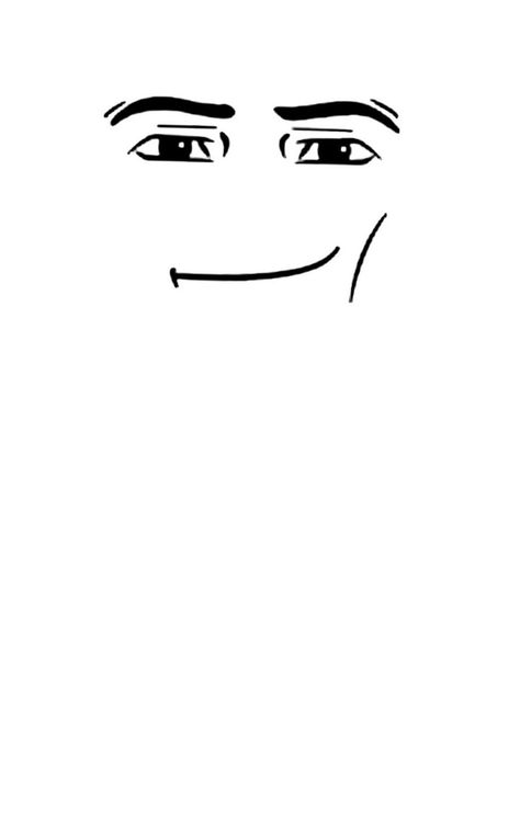 Roblox Man Face Wallpaper, Roblox Man Face On Eraser, Roblox Smirk Face, Man Face Roblox Png, Roblox Textures, Roblox Man Face, Male Face Drawing, Wall Drawings, Face Outline