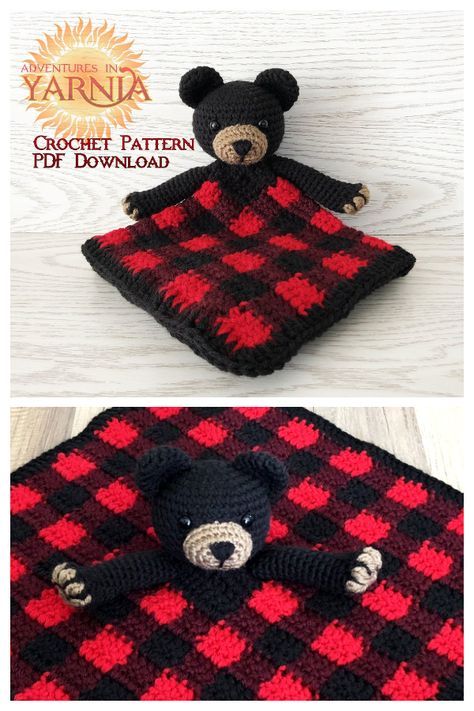 Baby Bear Lovey Free Crochet Patterns & Paid Bear Crochet Baby Blanket, Bear Lovey Crochet Pattern, Crochet Bear Blanket Pattern Free, Crochet Snuggle Blanket Free Pattern, Crochet Lovey Bear, Free Crochet Woodland Animal Patterns, Bear Lovey Crochet Free Pattern, Crochet Bear Lovey Pattern Free, Crochet Bear Blanket