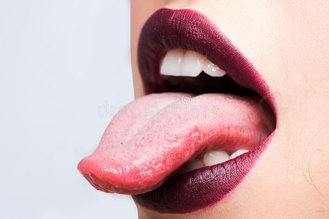 Mouths Reference Photography, Tongue Out Photography, Open Lips Reference, Mouth Tongue Reference, Open Mouth Tongue Out Reference, Open Mouth With Tongue Out, Mouth Tongue Out Drawing, Person With Mouth Open, Lips With Tongue Out