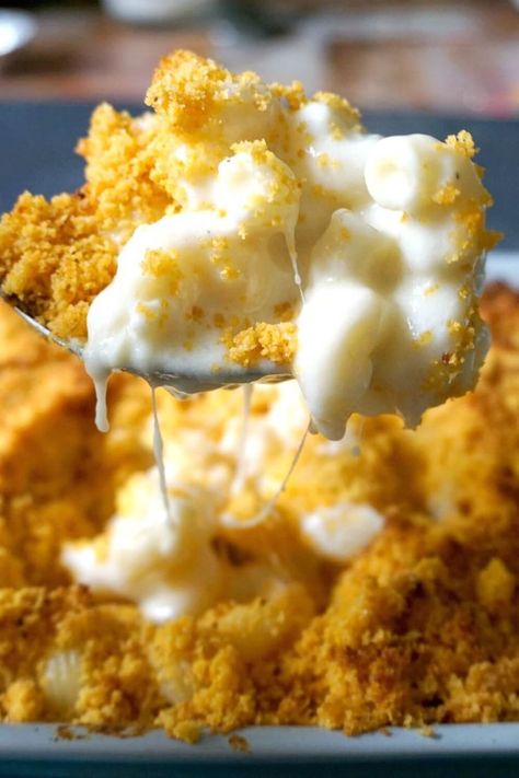 Recipe With Bread, Best Mac And Cheese Recipe, Bread Crumbs Recipe, Creamy White Sauce, Best Mac N Cheese Recipe, Baked Mac And Cheese Recipe, Cheddar Mac And Cheese, Best Macaroni And Cheese, Homemade Cheese Sauce