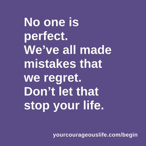 When You’ve Made A Mistake, Dealing With Regret, How To Deal With Regret, Letting Go Of Past Mistakes, Quotes About Making Mistakes, Make Them Regret, Regrets And Mistakes, Aesthetic Pens, Let Go Of Past