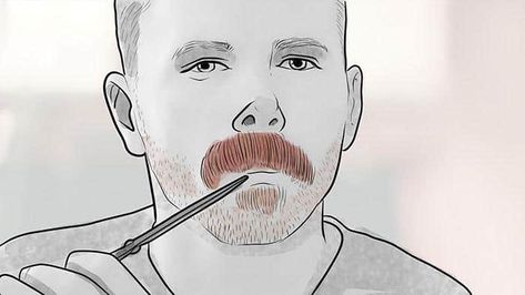 Trimming Mustache, Types Of Mustaches, Mustache Shapes, Thick Mustaches, How To Trim Mustache, Mustache And Goatee, Mustache Grooming, Moustache Style, Growing Facial Hair