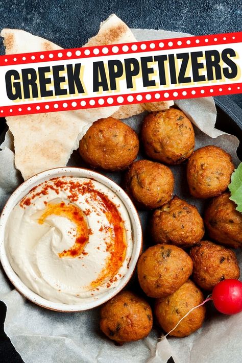 Mediterranean Party Food Snacks, Greek Menu Ideas Dinner Parties, Easy Greek Appetizers Parties Food, Greek Appetizers For Party, Greek Hors D'oeuvres, Greek Easter Appetizers, Greek Picnic Food Ideas, Greek Skewers Appetizers, Greek Pinwheel Appetizers