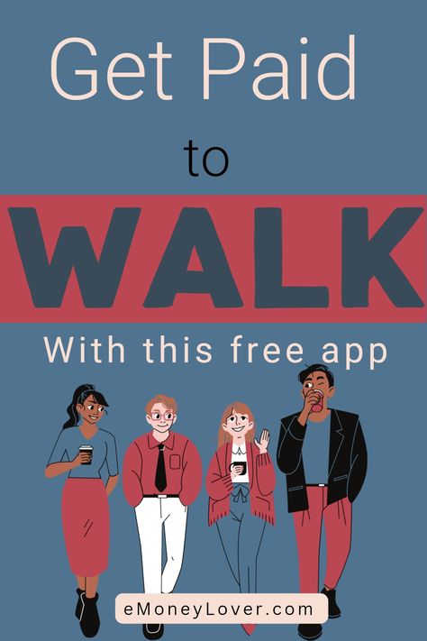 Get Paid to Walk! Make Easy Money Online, Health And Fitness Apps, Easy Money Online, Make Easy Money, Job Search Tips, Easy Money, At Home Exercises, Online Earning, Workout Apps