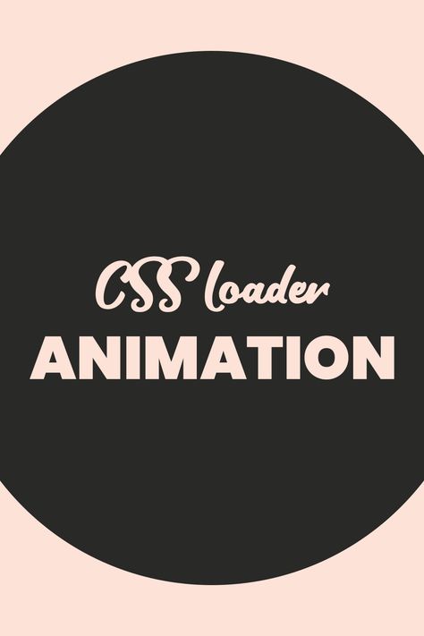 css loader,how to make a loader,pure css loader,css loaders,css loader spinner,best css loiader,css animation examples Css Animation Examples, Loader Animation, Css Animation, Html And Css, Html Css, Company Logo, Tech Company Logos, Design Inspiration, Pure Products