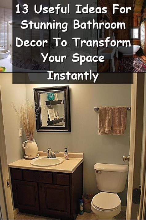 Transform your space instantly with our 13 useful ideas for stunning bathroom decor. Discover innovative tips and stylish inspirations to elevate your bathroom's aesthetic. From chic color palettes to functional storage solutions, each idea is designed to enhance both beauty and practicality. Whether you prefer a modern look or a cozy retreat, these bathroom decor ideas will help you create the perfect sanctuary in your home. Dive in and start your makeover today! Cabinet Tower, Modern Bathroom Decor Ideas, Useful Ideas, Stunning Bathrooms, Bathroom Decor Ideas, Music System, Modern Bathroom Decor, Bathroom Cabinet, Functional Storage