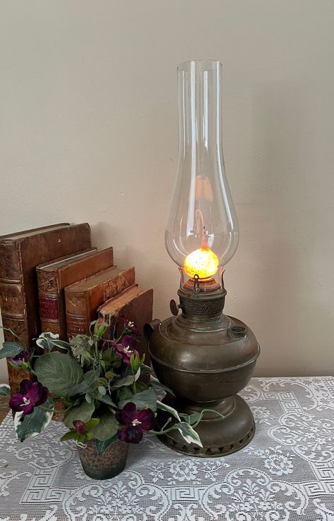 This Lighting item by MrsWintersCottage has 28 favorites from Etsy shoppers. Ships from Collegeville, PA. Listed on Mar 29, 2024 Antique Standing Lamp, Oil Lamp Aesthetic, Oil Lamps Antique, Antique Oil Lamp Decor Ideas, Antique Lamps Vintage Lighting, Peanut Movie, Alchemist Lab, Oil Lamp Decor, Oil Lamp Centerpiece