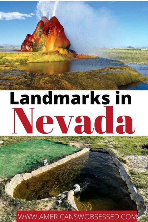 Click through to see Nevada Famous Landmarks: Nevada is a state full of interesting Nevada Landmarks. It’s more than just Las Vegas! There is so much to see in Nevada it can be hard to know where to start. That’s why I have put together this list of Nevada historical sites and monuments in Nevada. Pyramid Lake Nevada, Nevada Travel Places To Visit, Nevada Road Trip, Jarbridge Nevada, Vegas Hiking, Fernley Nevada, Winnemucca Nevada, Sparks Nevada, Nevada Hiking