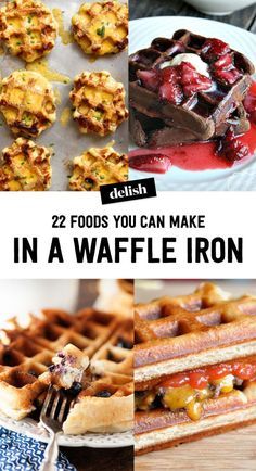 Don't forget to Pin these for later! Grilled Cheese Waffles, Best Waffle Recipe, Cinnamon Roll Waffles, Waffle Iron Recipes, Cheese Waffles, Waffle Machine, Potato Waffles, Waffle Maker Recipes, Waffles Easy