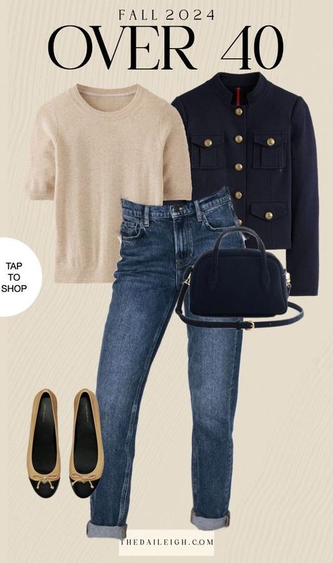 Classic Casual Fall Outfits, Classy Mom Outfits Over 40, 40s Fashion Women Over 40 Casual Outfits 2023, Chic Mom Outfits Fall, Pre Fall Outfits Casual, Fall Outfits For Petite Women Over 50, Outfit Over 40 Women, September Outfit Ideas, Casual Fall Outfits For Women Over 40