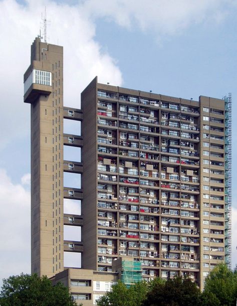 Trellick Tower, Council Estate, Brutalism Architecture, Brutalist Buildings, Building Maintenance, Georgian Architecture, Tall Buildings, Santiago Calatrava, Social Housing