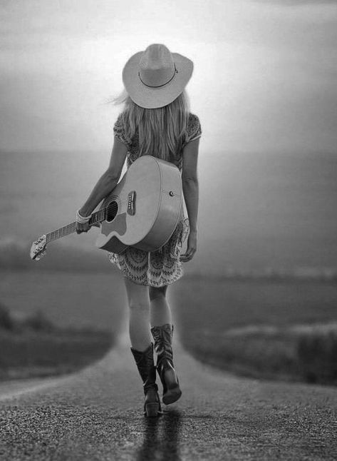 Rock Cowgirl, Cowgirl Shoot, Guitarist Photography, Music Photoshoot, Cowgirl Photoshoot, Western Photoshoot, Musician Portraits, Musician Photography, Guitar Photos