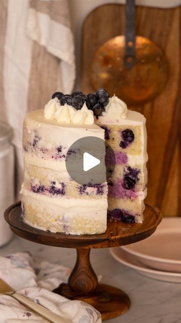 John Kanell on Instagram: "This incredible Lemon Blueberry Cake is fluffy, tender and fully of zingy lemon flavor and tons of fresh blueberries. Also, if you want to receive my Top 10 Summer Desserts, then comment SUMMERTREAT below and check your DMs. Recipe up on the blog! 👉 link in bio👈 #preppykitchen #baker #recipevideo" Birthday Cake Lemon Blueberry, Blueberry Birthday Cake, John Kanell, Lemon Blueberry Cake, Preppy Kitchen, Blueberry Lemon Cake, Lemon Flavor, Blueberry Cake, Sun Shine