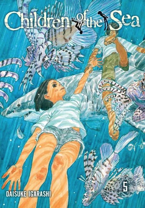 children of the sea 5 Daisuke Igarashi, Children Of The Sea, Manga Artist, Anime Wall Art, Manga Covers, Art Festival, Anime Movies, Anime Films, Magical Girl