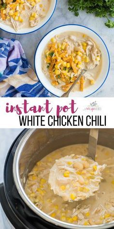 Chili Recipe Video, Instant Pot White Chicken Chili, Pressure Cooker Recipes Chicken, Cheese Zucchini, Zucchini Corn, Green Chilis, Lean Chicken, White Chili Chicken Recipe, Chili Chicken