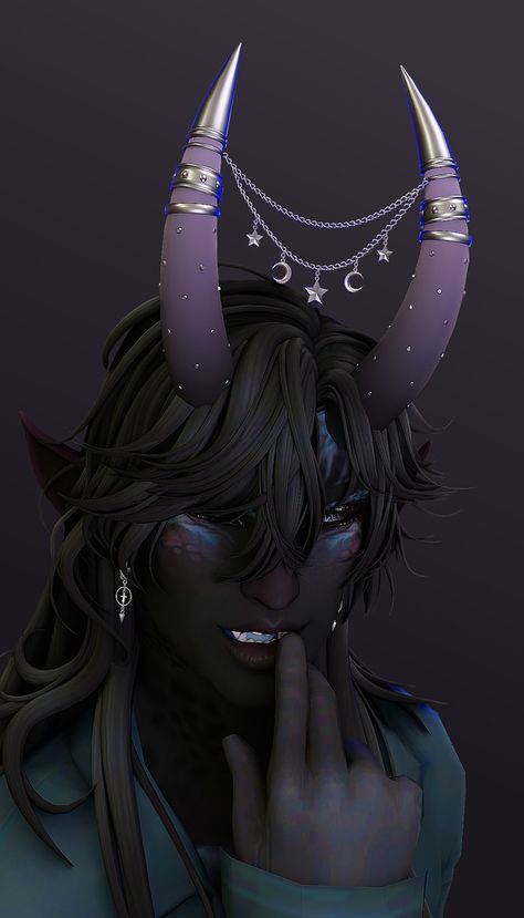 Shuten - Doji Horns with Cosmic Accessories | Patreon Sims 4 Accessories Cc, Sims 4 Cc Goth, Sims 4 Piercings, Sims Packs, Best Earrings, Goth Accessories, Sims 4 Characters, Sims Four, Sims4 Clothes