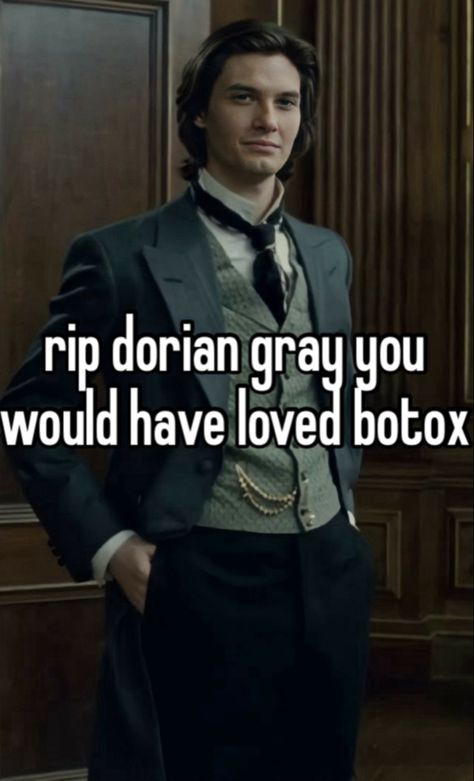 The Picture Of Dorian Gray Book Aesthetic, Literature Memes Humor, Dorian Gray Funny, Dorian Gray Movie, The Picture Of Dorian Gray Aesthetic, A Picture Of Dorian Gray, Picture Of Dorian Gray Aesthetic, Dorian Gray Aesthetic, Picture Of Dorian Gray Quotes