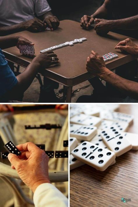 Bingo, The Draw Game, Bergen, All-Fives, Mexican Train, Straight Dominoes, Tri-Ominos...learn them all via this guide today.  #games #play #fun #groupgames #Bingo #TheDrawGame #Bergen #AllFives #MexicanTrainDominoes #StraightDominoes #TriOminos #dominoes Games For 2 People, Christmas Dinner Party Games, Indoor Games For Teenagers, Game Night Ideas Family, Group Games For Teenagers, Games To Play Inside, Family Game Night Party, Games For Two People, Dominos Game