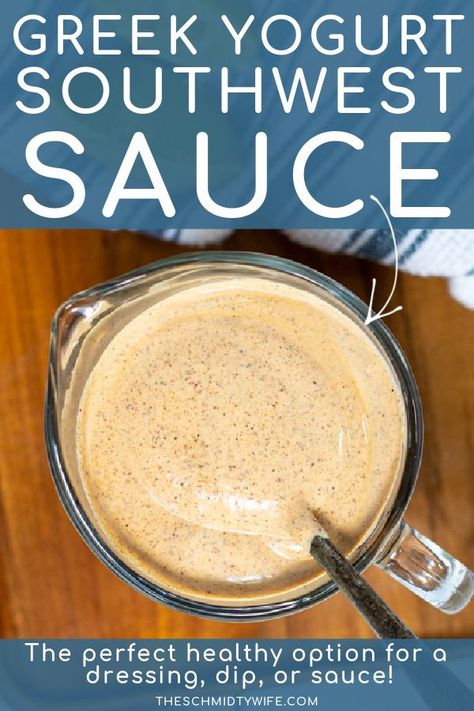 Greek Yogurt Salsa Dressing, Greek Yogurt Mexican Dressing, Greek Yogurt Based Sauce, Greek Yogurt Dressing Recipes Healthy, Greek Yogurt Mayo Recipe, Southwest Salad Dressing Recipe, Southwest Ranch Dressing Recipe, Homemade Groceries, Thm Salad