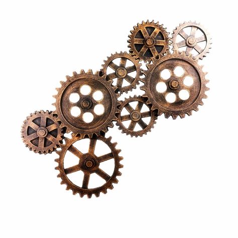 PRICES MAY VARY. ZQYR Wooden Industrial Steampunk Style Gear Wheel Wall Decoration,Vintage Gear Wheel Art Craft Wall Decor for Home/bar/Office Hotel/Cafe/resturant,Hexagon Features:1. Vintage steampunk style gear wheel is a simple way to bring more Industrial feel for your space.2. Fits well into your home style for your DIY project it is best item to Show your style.3. Use in Indoor Walls or hallway. It will instantly become the most unique piece in your home.4. Anyone that appreciates industri Steampunk Party Decorations, Steampunk Diy Crafts, Craft Wall Decor, Steampunk Wall Art, Steampunk Party, Steampunk Items, Steampunk Wall, Americana Art, Gear Wheels