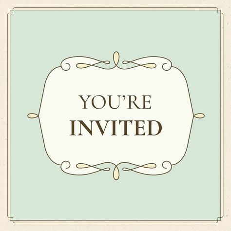 You're invited vintage wedding badge template on pastel green background you're invited | free image by rawpixel.com / Aew Pastel Green Background, Wedding Badges, Filigree Frame, Badge Template, Vintage Instagram, You're Invited, Image Frame, Pastel Green, Youre Invited