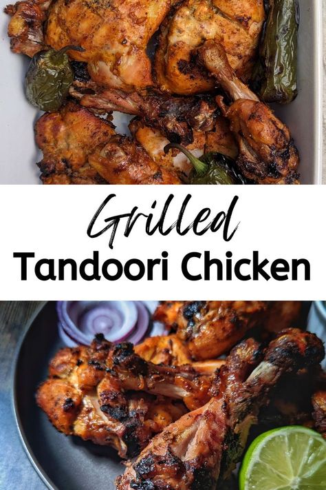 Carnitas Street Tacos, Tandoori Chicken Marinade, Instant Pot Carnitas, Grilled Tandoori Chicken, Tandoori Chicken Recipe, Tandoori Marinade, Tandoori Paste, Karahi Recipe, Grilled Chicken Marinade