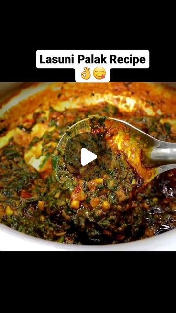 Tasty Indian Recipez on Instagram: "Lasuni Palak Recipe

#recipesreels 
#foodreels" Palak Recipes Indian Videos, Quick Indian Recipes Vegetarian, Palak Chicken Recipe Indian, Veg Curry Recipes Indian Foods, Lasuni Palak, Indian Vegetarian Snacks Recipes, Vegetable Curry Recipes Indian, Leafy Vegetables Recipes, Indian Food Recipes Videos