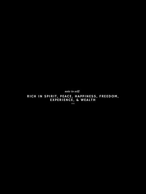 rich in spirit, happiness, freedom, experience, & wealth.

Hey! Make Yourself at Home; This Is a Safe Space For Growth. 🌱 Content on  Mental health, Wellness, Affirmations, Faith, Self improvement, Joy, & Authenticity. Rich In Spirit Quotes, I Am Rich In All Areas Of My Life Quote, Rich In Love Quotes, Existing Quotes, Rich In Spirit, Exist Quotes, 2024 Manifesting, 2024 Manifestation, Rich Quotes