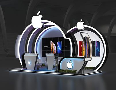 Apple Booth creative design Creative Exhibition Booth Design, Creative Booth Design Exhibition Stands, Apple Photo Booth, Exhibition Booth Design Ideas Creative, Creative Booth Design, Apple Store Design, Photo Booth Pictures, Creative Booths, Mobile Shop Design