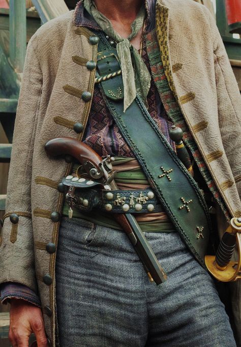 Forth! And fear no darkness! — Jack Rackham + wardrobe a k a : Jack Rackham is a... Jack Rackham, Jesper Fahey, Pirate Outfit, Pirate Fashion, Runway Model, Black Sails, Pirate Life, Pirate Costume, Fantasy Costumes