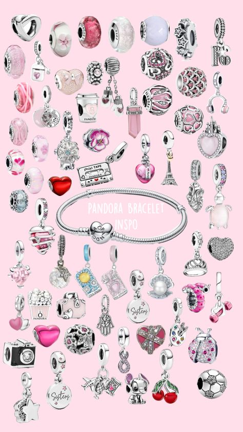 Pandora bracelet inspo #pandora #bracelets #inspo Pandora Bracelet Charms Ideas, Pandora Bracelet Designs, Pandora Armband, Bracelet Inspo, Pandora Bracelet Charms, Pandora Bracelets, Pandora Bracelet, Just Girly Things, Pretty Jewellery