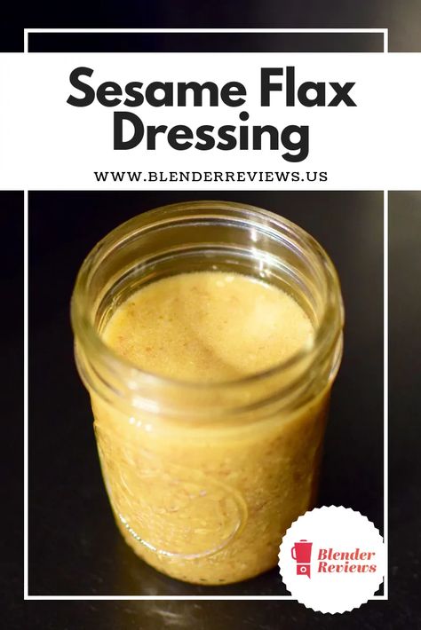 Vitamix Aer Recipes, Vitamix Recipes, Flax Egg, Date Recipes, Blender Recipes, Asian Flavors, Salad Dressings, Dressing Recipe, Sesame Seeds