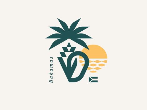 Bahamas jay fletcher Resort Logo, Sun Logo, Hotel Logo, Beautiful Branding, Fiverr Logo, Logo Restaurant, Badge Design, Typography Logo, 로고 디자인