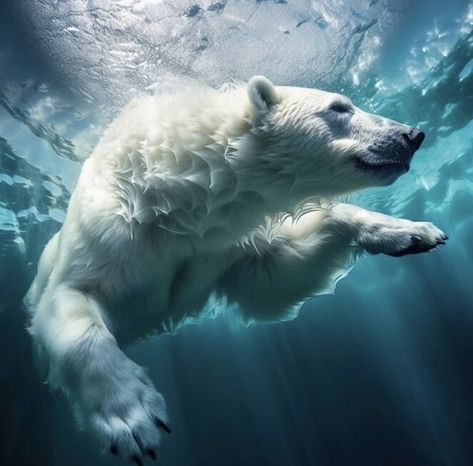 Zoology Poster, Polar Bear Aesthetic, Polar Bear Photography, African Animals Photography, Polar Bear Drawing, Bear Species, Polar Bear Art, Polar Animals, Beautiful Sea Creatures