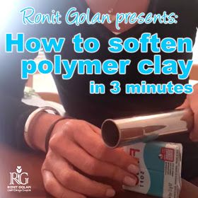 How To Soften Polymer Clay, My First Youtube Video, Crafting Space, Fimo Ideas, Clay Decor, First Youtube Video, Clay Videos, Fimo Polymer Clay, Polymer Clay Jewelry Tutorials