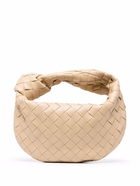 Bottega Veneta Jodie Mini, Bottega Veneta Jodie, Mini Jodie, Knotted Top, Knot Bag, Leather Weaving, Leather Clutch Bags, Black Tote Bag, Flap Bag