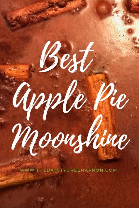 Moonshine Drink Recipes, Apple Pie Moonshine Drinks, Apple Pie Drink, Apple Pie Moonshine Recipe, Red Wine Gravy, Apple Pie Moonshine, Homemade Apple Pie, Liquor Recipes, Best Apple Pie