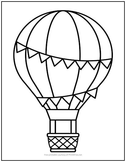 Pictures Of Hot Air Balloons, Hot Air Balloon Coloring Sheet, Easy Hot Air Balloon Drawing, Simple Hot Air Balloon Drawing, Cute Hot Air Balloon Drawing, Balloon Coloring Pages Free Printable, Hot Air Balloon Line Art, Easy Printable Coloring Pages, Hot Air Ballon Drawings