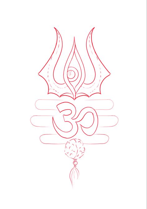 Trishool Tattoo, Om Trishul Tattoo, Gods Tattoo, Bird Silhouette Tattoos, Trishul Tattoo Designs, Trishul Tattoo, Mahadev Tattoo, Side Wrist Tattoos, Om Tattoo Design