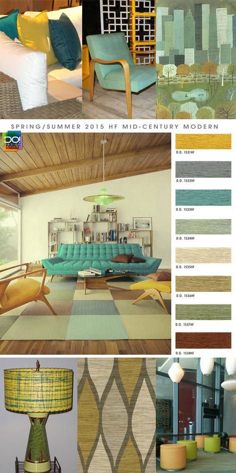 Deco Pastel, Casa Retro, Interior House Colors, Mid Century Living, Mid Century Modern Interiors, Deco Retro, Burnt Sienna, Mid Century Modern Decor, Mid Century Decor