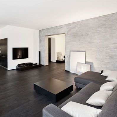 Black and white living room ideas to inspire you style. Filter through modern, rustic, global, and classic to find an idea for your dream living room. Dark Floor Living Room, White Sitting Room, Sitting Room Design, Black And White Living Room, Black Living Room, Interior Minimalista, Living Room Photos, Black And White Decor, White Living