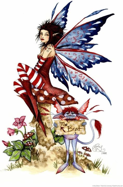 Amy Brown Art, Brown Fairy, Jungle Animal Art, Amy Brown Fairies, Art Deco Tattoo, Fairy Drawings, Elves Fantasy, Amy Brown, Art Nouveau Poster