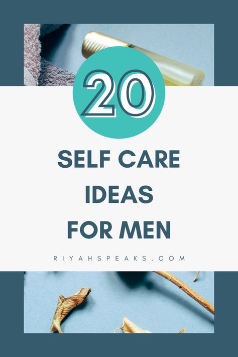 The key to men’s health is self care. It’s all about how men utilize their free time to rest, relax, and to take care of their emotional and physical wants and needs. Ways To Destress, Feel Good Books, Mental Health Activities, Time To Rest, Wellness Activities, Health Activities, Hobbies For Men, Self Care Ideas, Deep Breathing Exercises