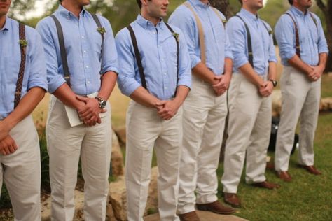 groomsmen Italian Forest, Friday Wear, Rustic Wedding Alter, Fairy Tale Romance, Mens Wedding Attire, Groomsmen Outfits, Bridesmaid Inspiration, Hill Country Wedding, Blue Dress Pants