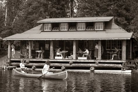 These Vintage Summer Camp Pictures Are Too Pure For This World Vintage Summer Camp, Guest Quarters, Yosemite Camping, Adirondack Style, Wooden Steps, Architecture Model Making, Cottage Ideas, University Of Southern California, Lake Cabins