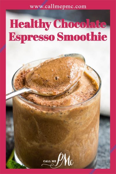 Espresso Smoothie, Coffee Smoothie Healthy, Nutrition Breakfast, Shake Recipes Healthy, Chocolate Protein Smoothie, Unflavored Protein Powder, Chocolate Protein Shakes, Workout Nutrition, Good Carbs