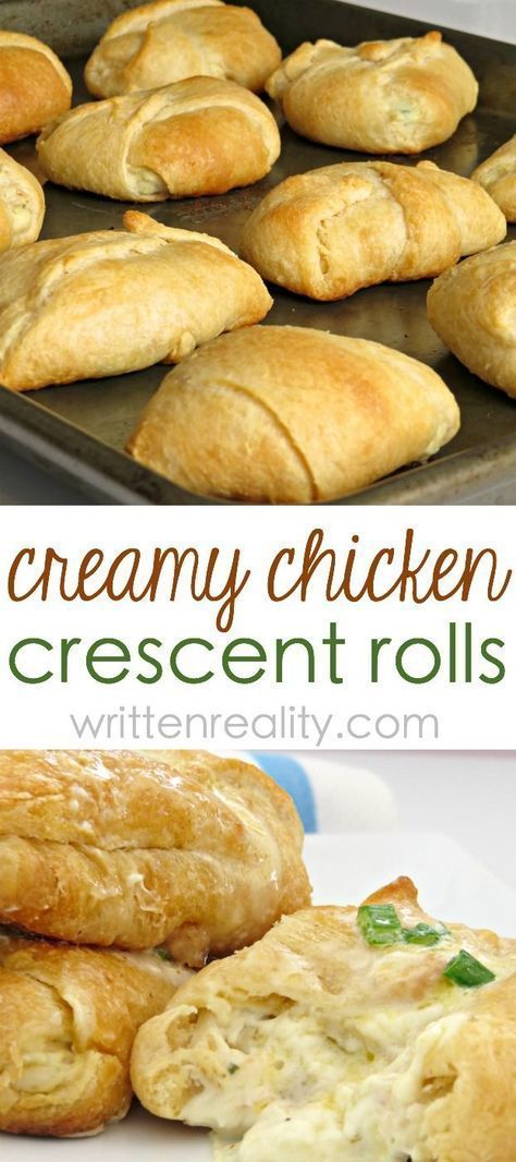 Chicken With Crescent Rolls, Cheese Crescent Roll Recipes, Chicken And Cream Cheese, Crescent Roll Recipe, Egg Dinner, Yeast Roll, Chicken Crescent Rolls, Chicken Crescent, Eggs Dinner