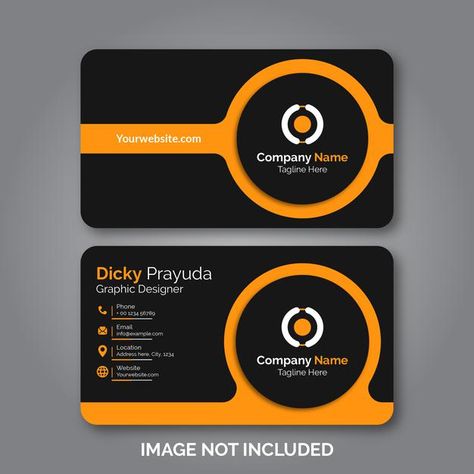 Set of modern professional business card | Premium Vector #Freepik #vector #business #cards #templates #contact Business Card Professional Design, Visit Cards Ideas, Best Visiting Card Design, Modern Visiting Card Design, Graphic Design Visiting Card, Professional Business Card Design Modern, Premium Business Card Design, Id Design Card, Id Card Ideas