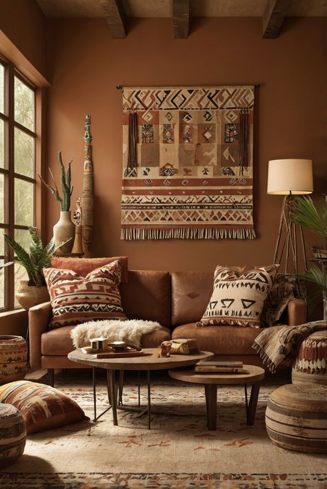 Transform your space into a tribal retreat with Sherwin Williams Nomadic Desert - discover how to add tribal flair effortlessly. #ad     #Colortrend #wallpaint2024  #color2024  #DIYpainting  ##DIYhomedecor  #Fixhome Southwest Living Room Paint Colors, Southwestern Room Decor, Desert House Decor, Nomadic Desert Paint, Nomadic Desert Sherwin Williams, Sherwin Williams Nomadic Desert, Arizona Decor Interior Design, Southwest Living Room Decor, Retreat Sherwin Williams