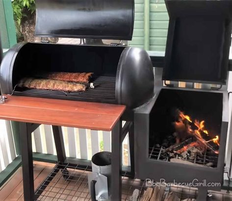 Smoker Build, Custom Bbq Smokers, Bbq Pit Smoker, Diy Smoker, Parrilla Exterior, Custom Bbq Pits, Smoker Bbq, Bbq Bar, Bbq Grill Smoker